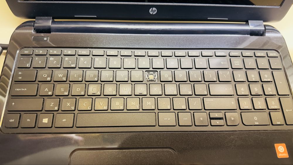 Hp ноутбук. Core(TM) i3-4005U CPU 1.70GHz