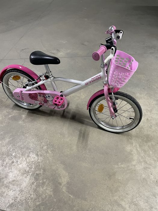 Детски велосипед 16 цола BTWIN 500 розов