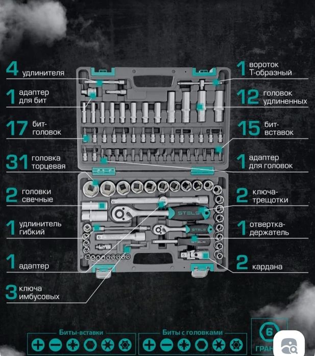 Продам набор инструментов Stels