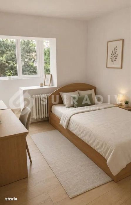 Apartament modern, 3 camere, bloc cu lift- Plopilor