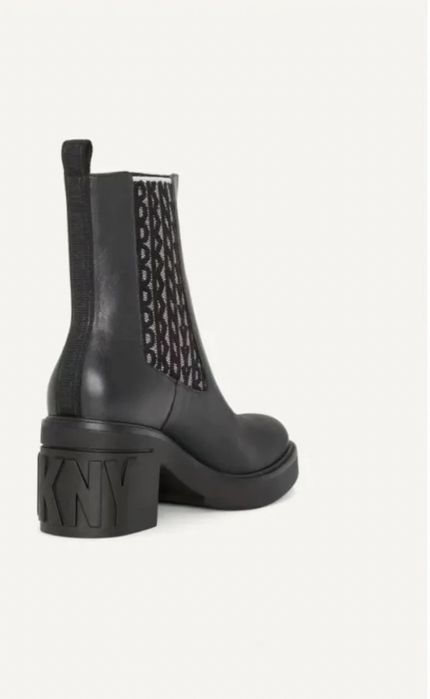 Ботинки женские, кожа, челси, DKNY (оригинал)