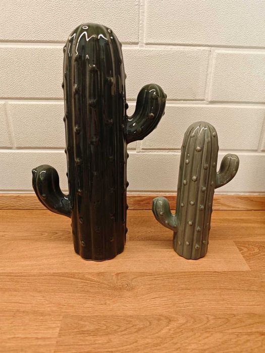 Set 4 cactuși decorativi ceramici Belavi, interior/exterior