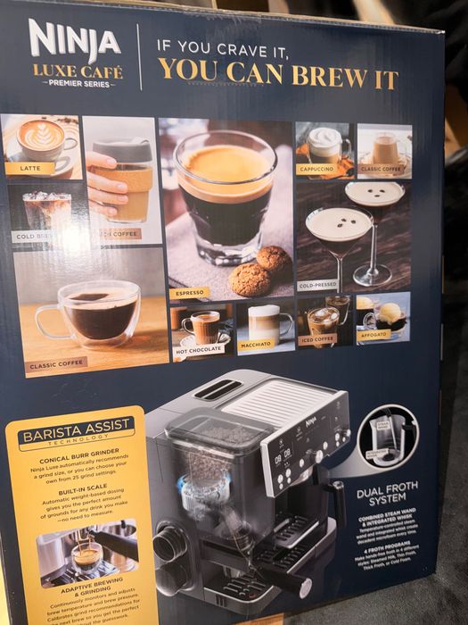 Кафемашина ninja luxe cafe premier series es 601