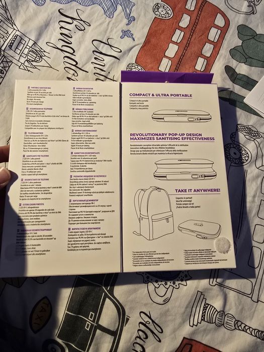 HoMedics UV Clean  (dezinfectant pentru telefoane)