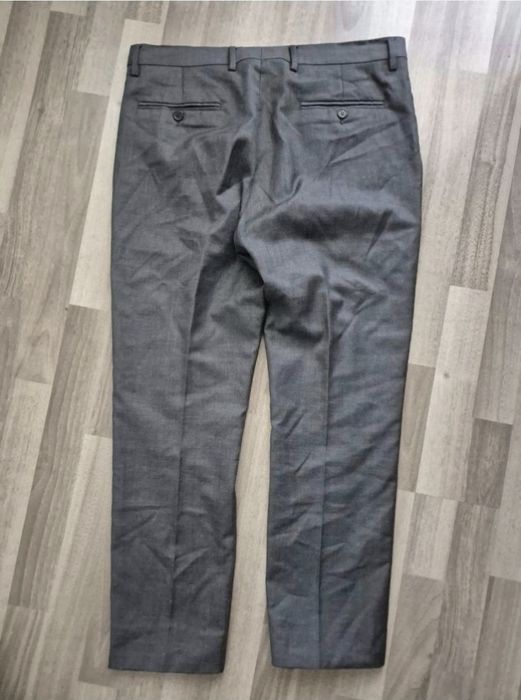 Pantaloni Eleganți Bărbați Calvin Klein - 100% Lână Pură - M