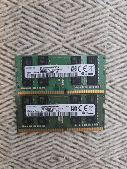 Memorie RAM laptop SAMSUNG  DDR4, 16GB  - 2400  Mhz