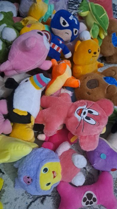 Мягкие игрушки новые разные размеры