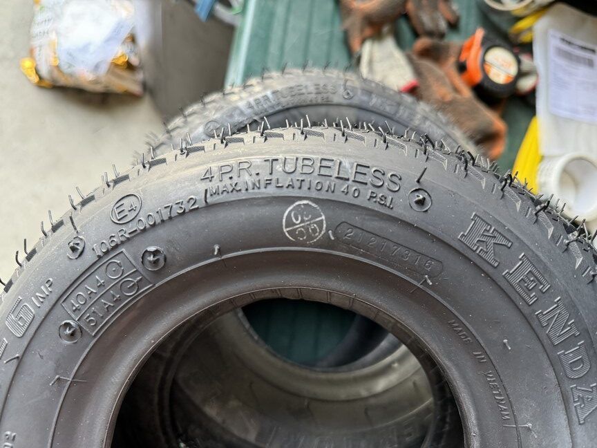 ANVELOPA 13X5.00-6 KENDA SUPER TURF K500 4PR 40A4/51A4 TL  Cauciucuri tractor, Fiat, Case, Fendt, John Deere, New Holland, Massey Ferguson, UTB   Cauc