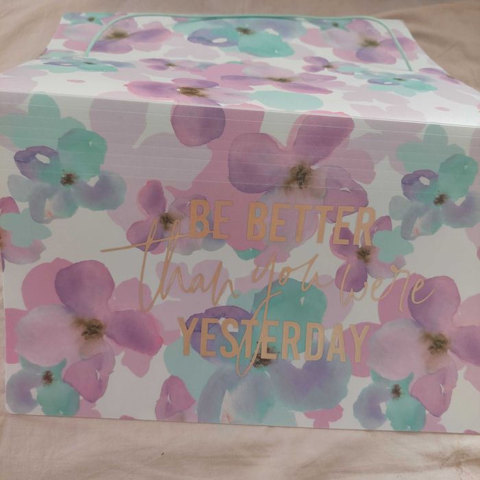 Servieta documente 8 compartimente cu elastic  multicolor 33/3/24,5