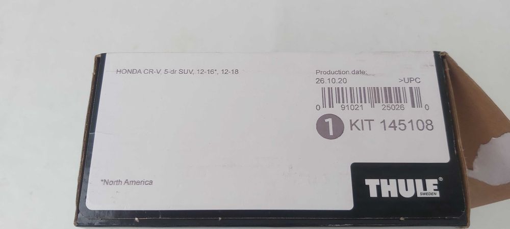 Thule-Хонда CR-V-Honda SR-V-греди-багажник-релси-рейки или кит само