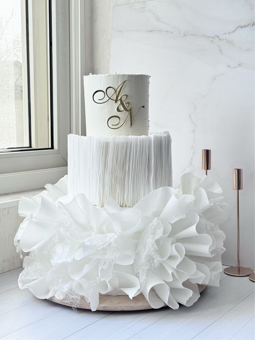 Ярусные торты на свадьбу, юбилей и др