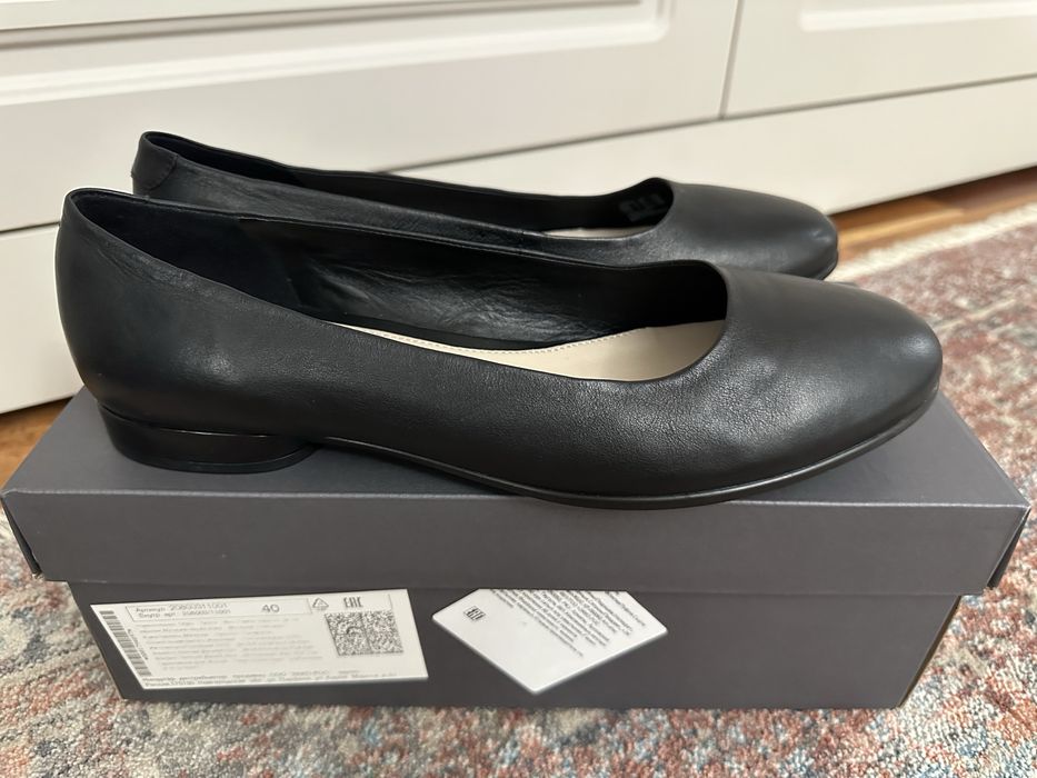 Туфли из натуральной кожи Ecco