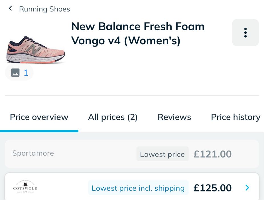 Маратонки NEW BALANCE Fresh Foam Vongo V4.Номер 37