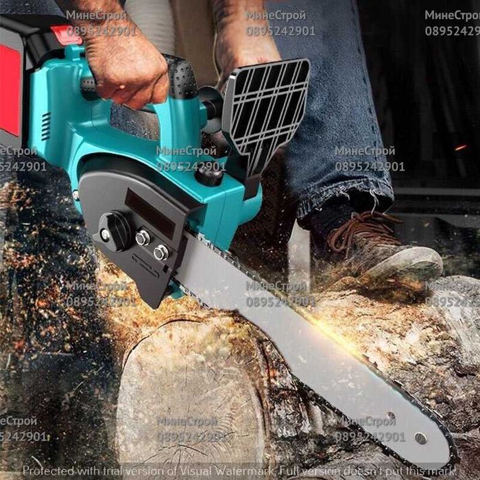 Акумулаторна Резачка Makita 36v 8Ah Макита кастрачка с резервоар 30см