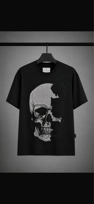 Мъжки тениски Philipp Plein с камъни