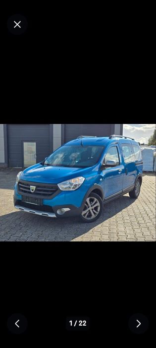 Dacia dokker. S T E P W A Y  1.5 diesel 2017