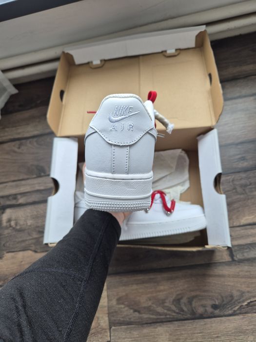 Nike air force 1 rope red