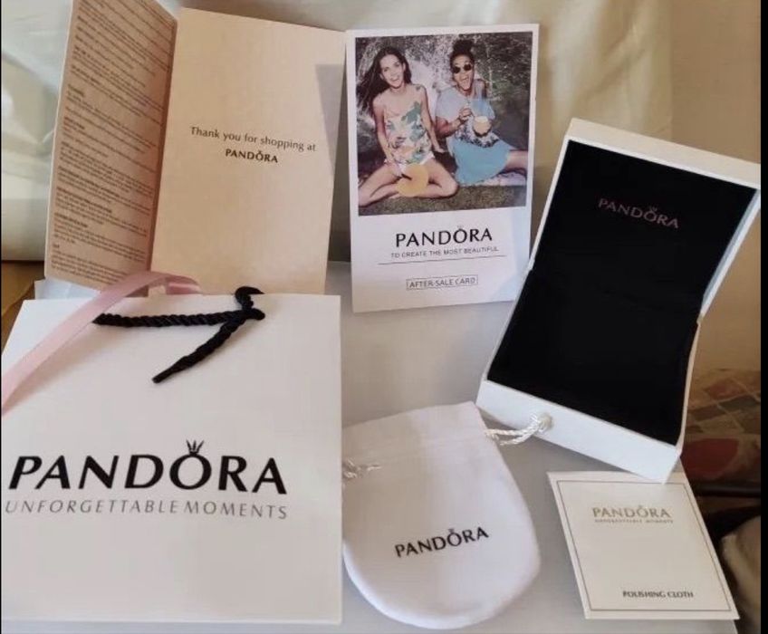 Скидка! Pandora комплект из серебра 925 пробы