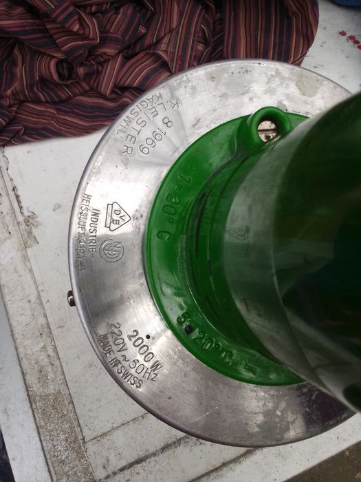 vând aparat pentru lipit folie solar, Pe, PVC, suflantă aer cald leister