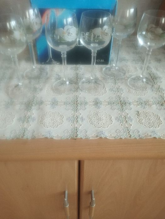 Наборы посуды. Стекло, фарфор.