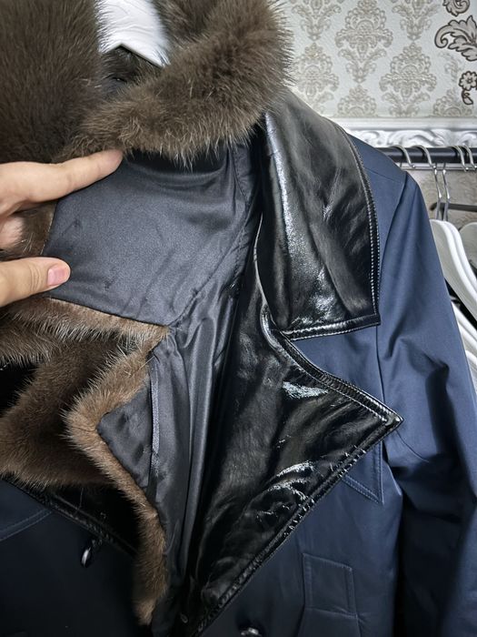 Зимняя парка с мехом