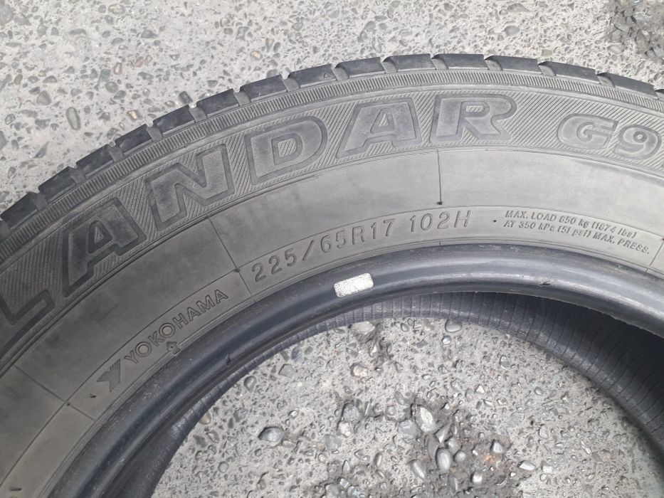 Продам шины 225х65х17 и 205х55х16