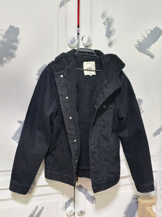 Мъжко зимно яке Rebel с вълнена подплата S рамер