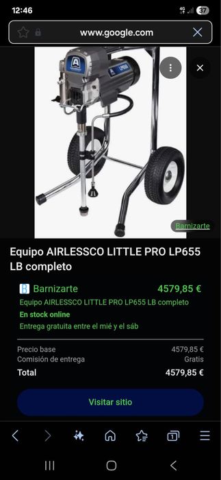 Pompa de vopsit airlessco LP 655