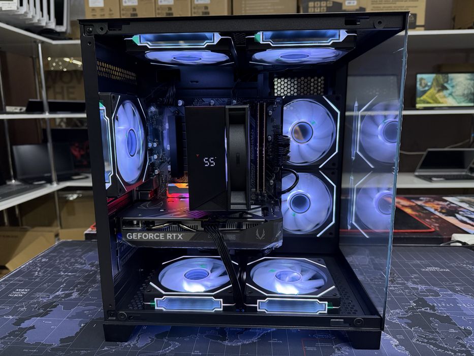 Игровой ПК - Ryzen 7-7700/32Gb/1TB/RTX5060