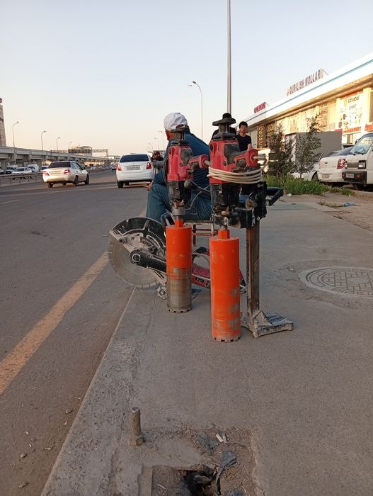 Almazniy bureniya DEVOR teshish Услуги алмазное бурение ,Devor teshish
