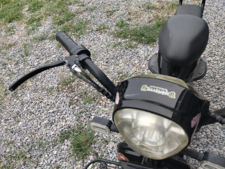 Скутер ск8 черный