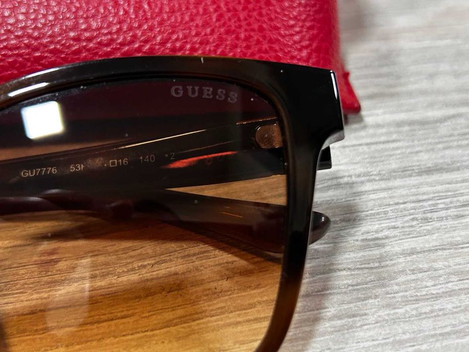 Слънчеви очила Guess GU7776 53F, Havana, 54 мм