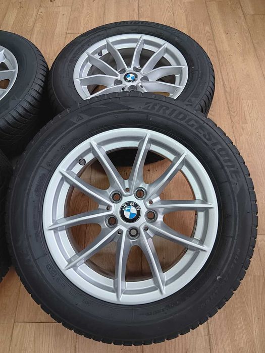 Jante 16 BMW G20 21 28 originale cu senzori anvelope iarnă MS 8-9 mm impecabile