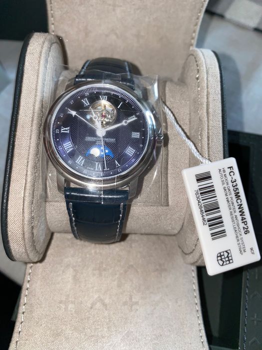 Frederique Constant classics heart beat moonphase date 40mm Чисто нов
