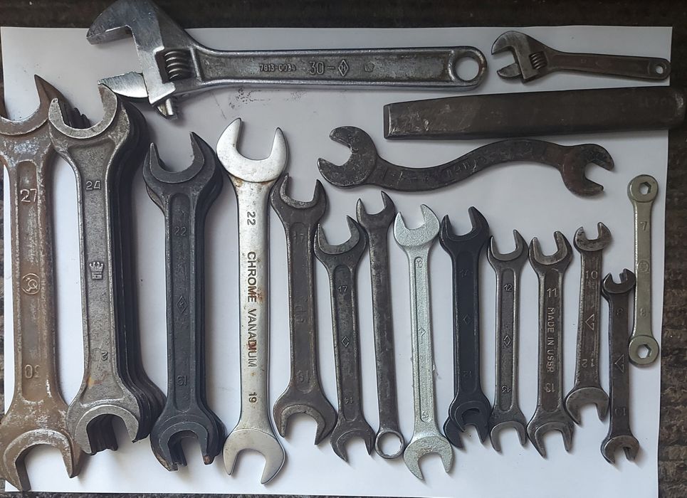Ключи рожковые всех размеров быв.СССР