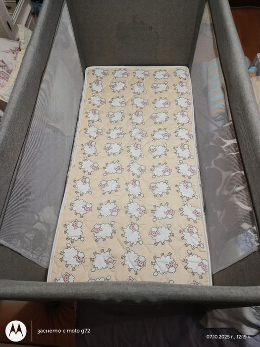 Бебешка кошара с матрак