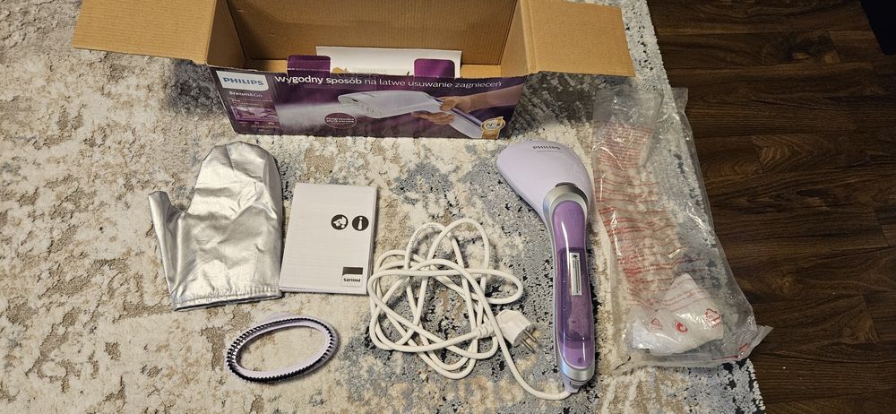 Преносима вертикална ютия PHILIPS Steam&Go Plus GC360/30, 1200 W