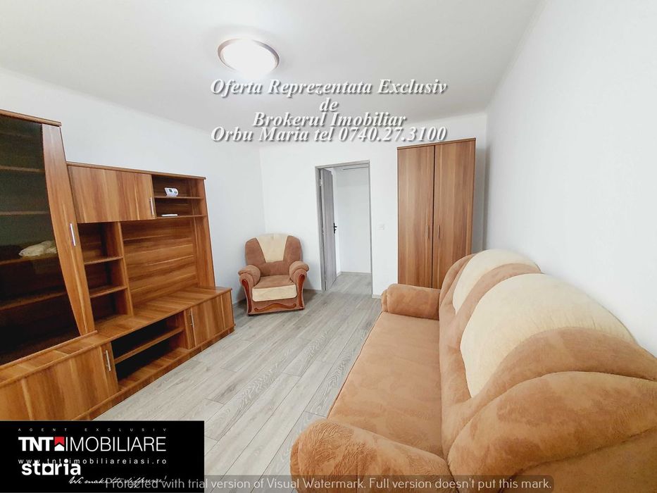 Apartament 2 Camere Decomandat Complet Renovat & Utilat, Zona Podu Roș