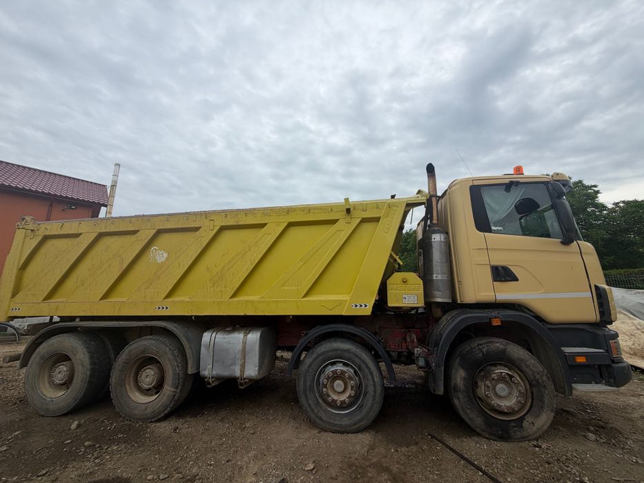 Basculă 8x4, SCANIA