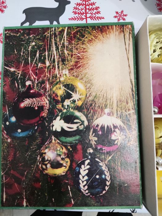 Елочноы игрушки шары ссср