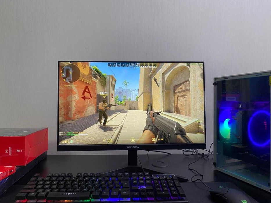 Игровой компьютер/i5 7500/RX 580 8ГБ/ОЗУ 16ГБ/SSD 256ГБ/HDD 500GB