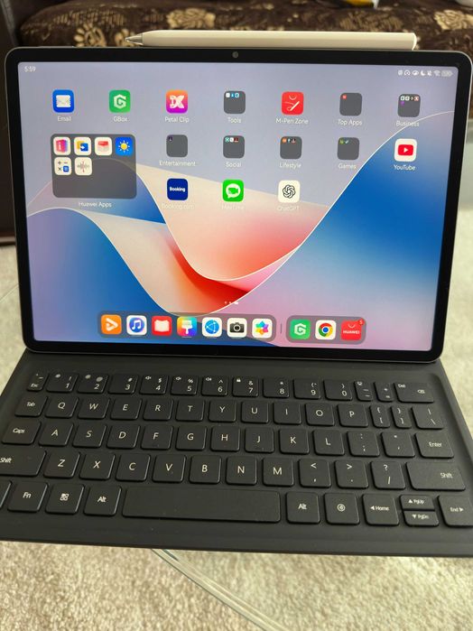 Tableta HUAWEI MatePad 11.5" S PaperMatte, 8GB RAM, 256GB + Smart Magnetic Keyboard si pen