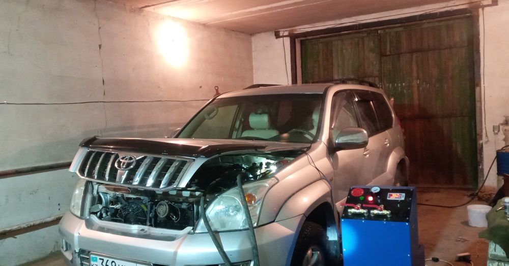 Промывка радиатора печки без снятия