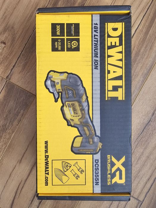 Unealtă multifuncțională oscilantă DeWALT DCS355N 18V XR B - Nou