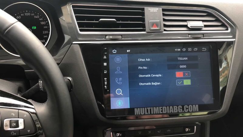 VW Volkswagen Tiguan 2016-2020 Мултимедия Навигация Android