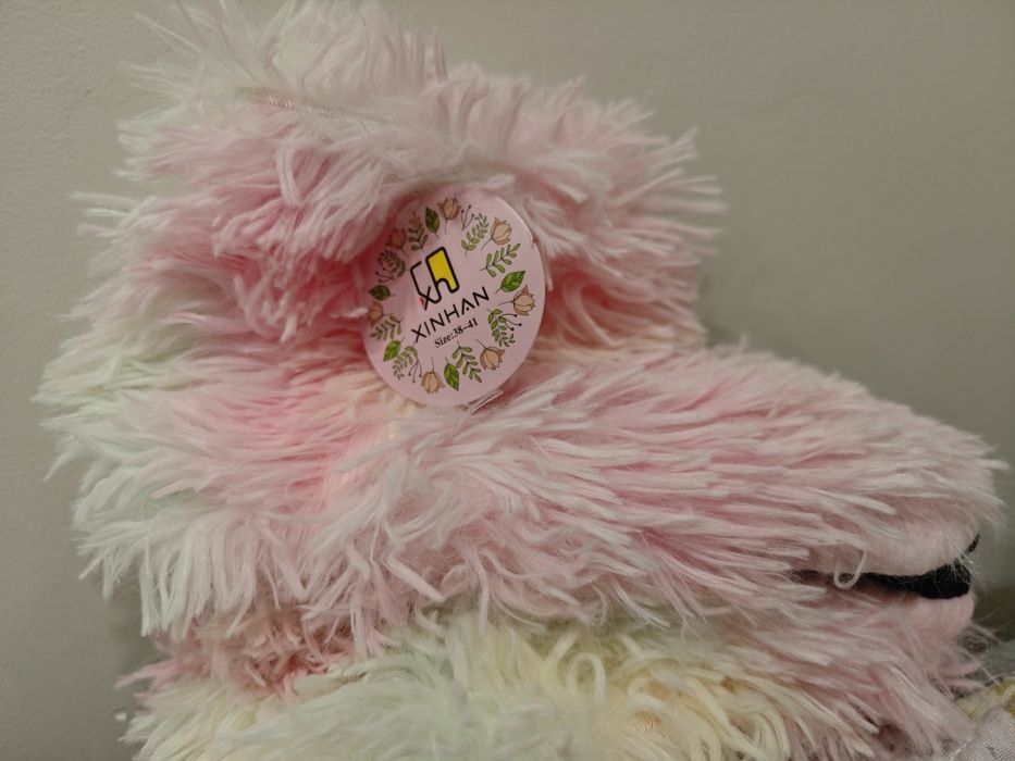 Носки-тапочки сапожки домашние