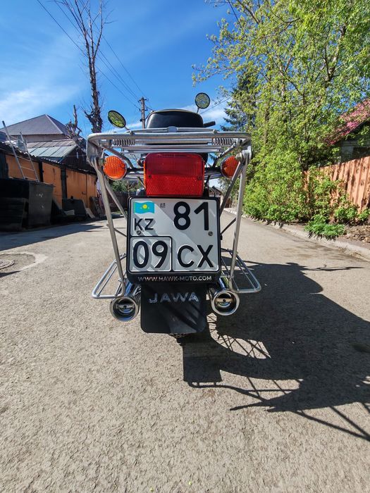 Мотоцикл Ява 12 вольт.