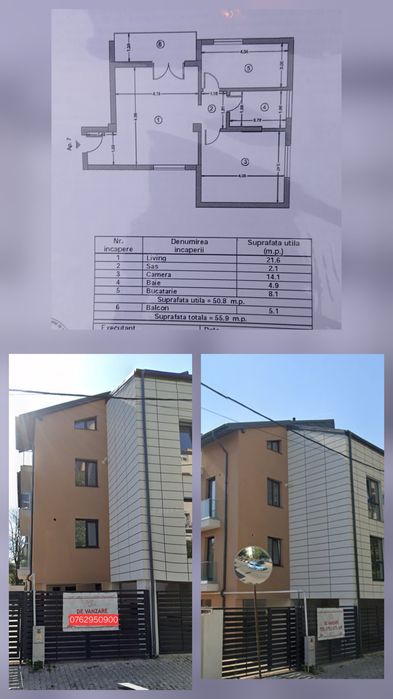 Apartament 2 camere bloc nou zona Ștefan cel mare — fotografia 1