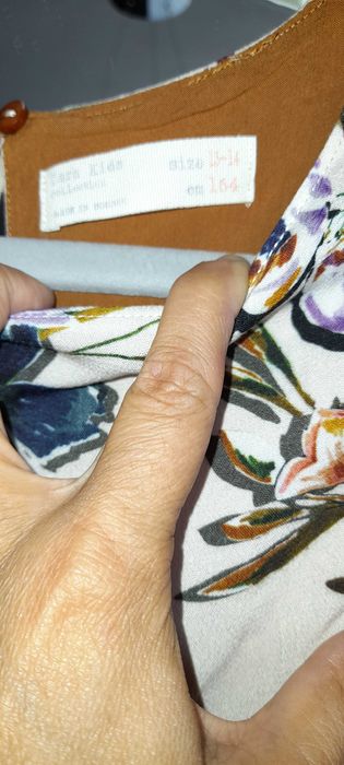 Прекрасна рокля на цветя Zara за ръст 164