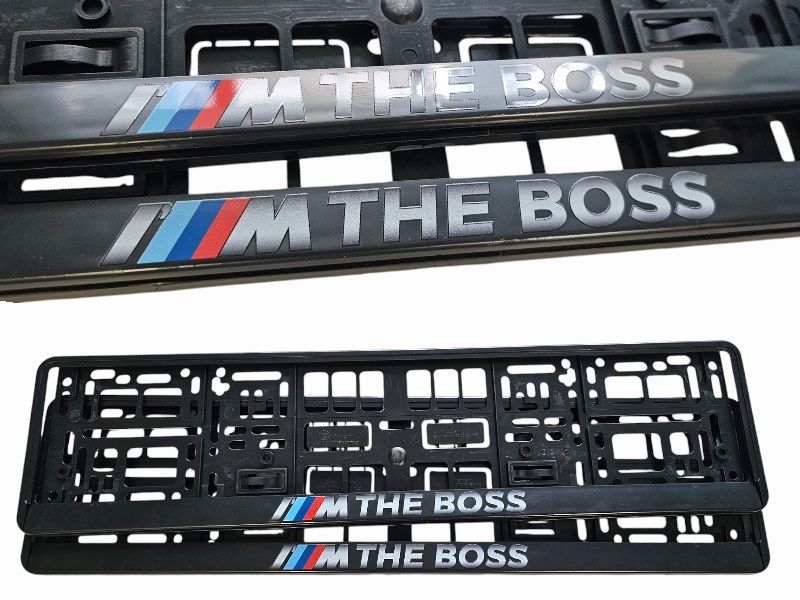 Комплект рамки/подложки за регистрационен номер за BMW